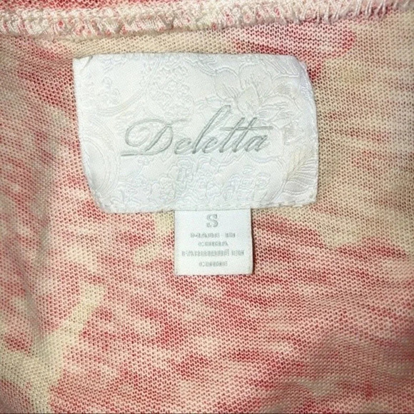 Anthropologie Deletta Small Floral top - Picture 5 of 5